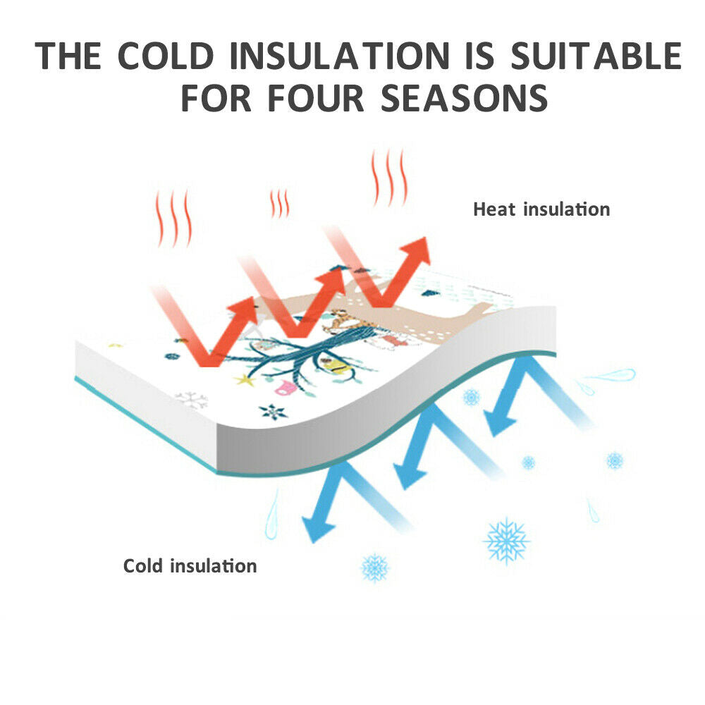 Covoraș de joacă pliabil XXL ursuleț/balenă