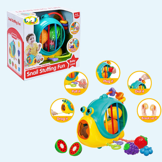 Melc Multifuncțional cu Activități și Fructe Secționabile