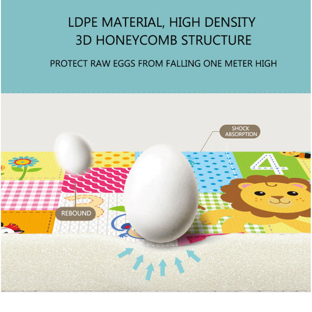 Covoraș de joacă XXL - nebunia culorilor