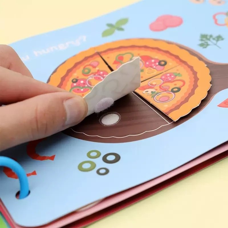 Carte interactivă Montessori – 10 activități pentru mâini istețe și minți curioase