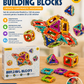 Set de construcție flexibil – Changeable Building Blocks, 130 piese