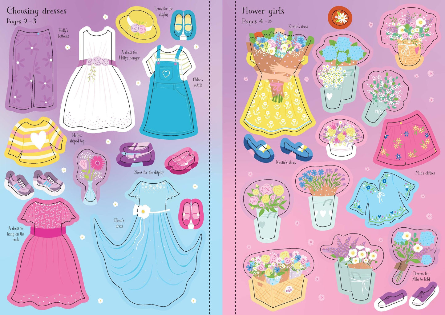 Little Sticker Dolly Dressing – Weddings
