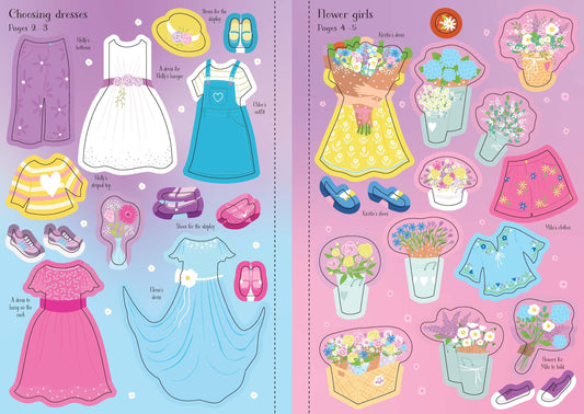 Little Sticker Dolly Dressing – Weddings