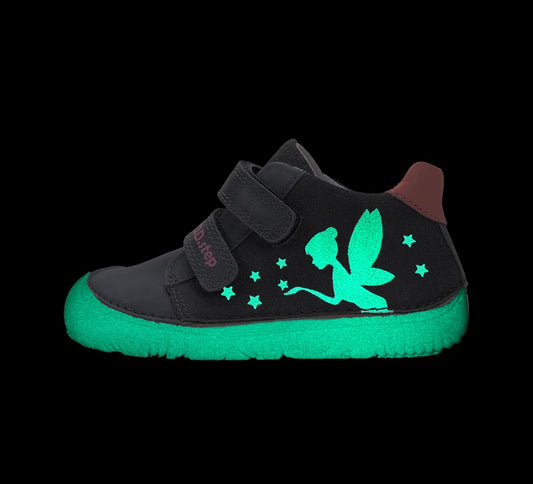 Pantofi din piele naturală cu efect Glow in the Dark ,,Fairy Magic''