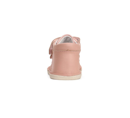 Pantofi ușori - Barefoot din Piele 100% Naturală - "Elegance Rose"