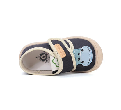 Pantofi de interior pentru copii - “Blue Hippo”