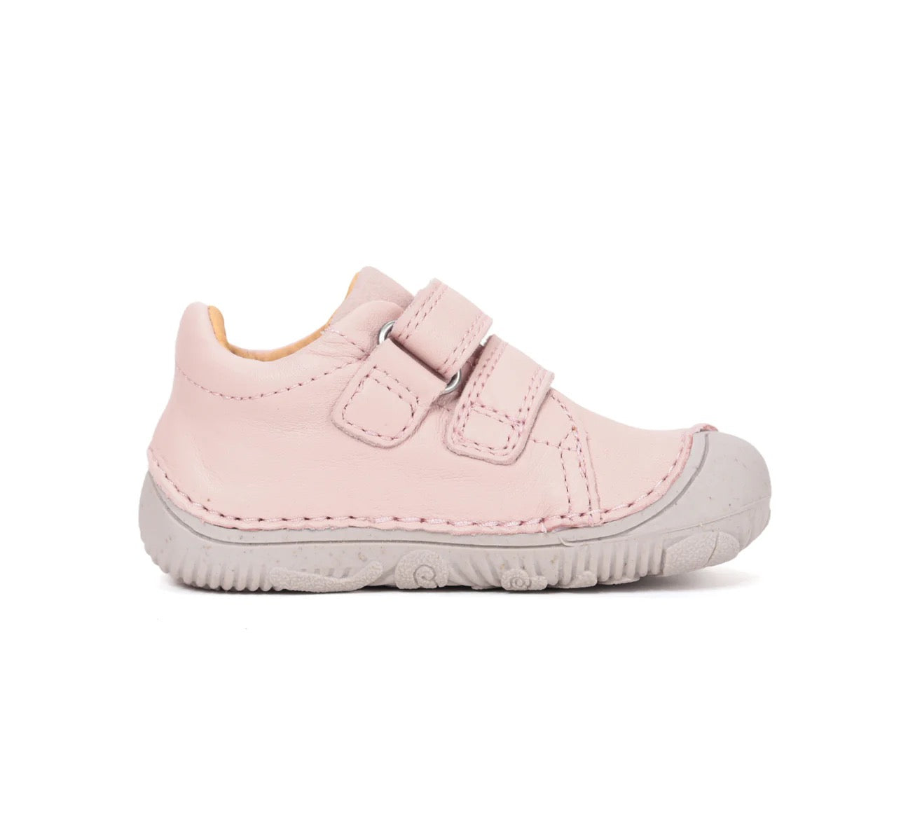 Pantofi Barefoot din Piele Naturală - "Light Pink"