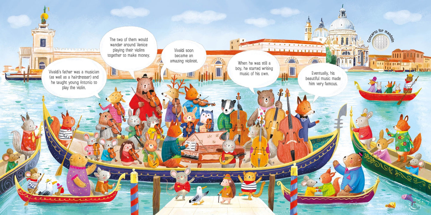 Orchestra animalelor – Carte sonoră educativă Vivaldi