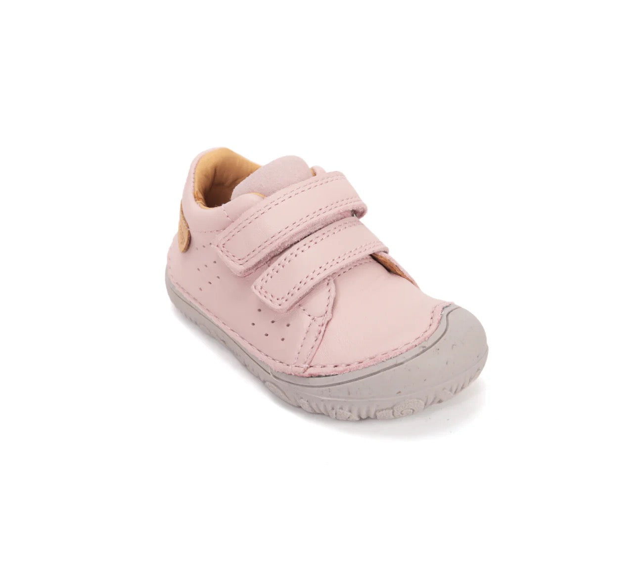 Pantofi Barefoot din Piele Naturală - "Light Pink"