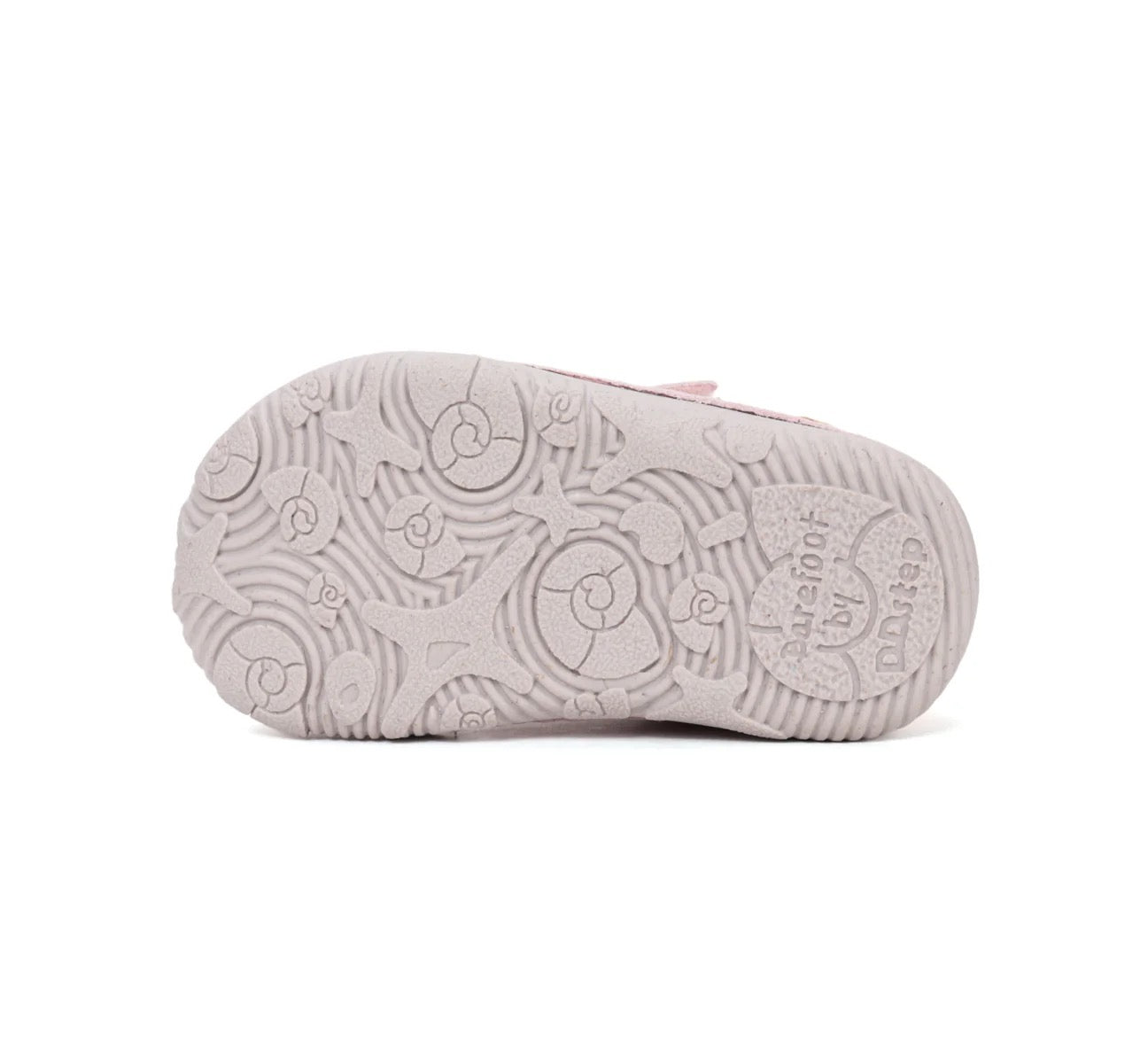 Pantofi Barefoot din Piele Naturală - "Light Pink"