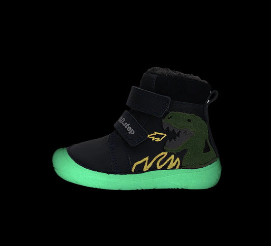 Ghete Barefoot din piele naturală -Trex