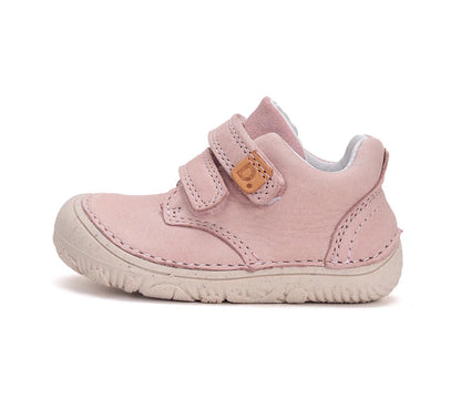 Pantofi barefoot din piele naturală - “Sweet Pink” (25)