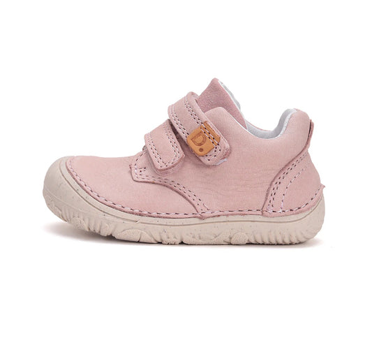 Pantofi barefoot din piele naturală - “Sweet Pink”