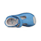 Pantofi Barefoot din Piele 100% Naturală  "Blue Elegance"