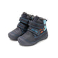 Ghete Barefoot îmblănit- ,,The Blue Crocodile'' (21,23) Water repellence