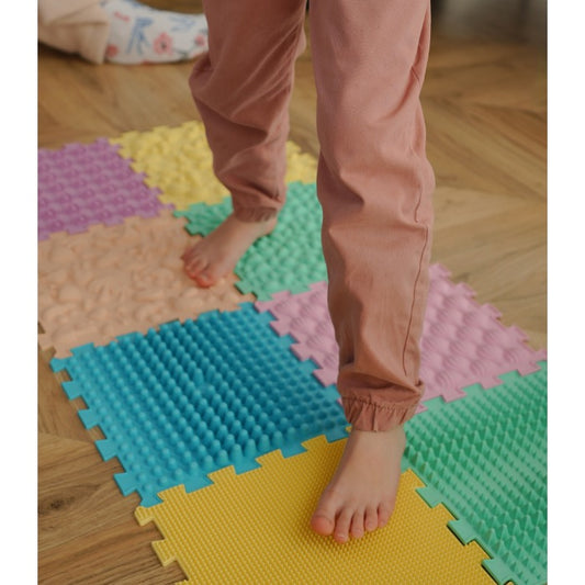 Covoraș ortopedic "Pastel"  10 elemente
