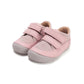 Pantofii Barefoot din piele naturalǎ - “Little Star Grey-Pink”