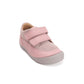 Pantofii Barefoot din piele naturalǎ - “Little Star Grey-Pink”
