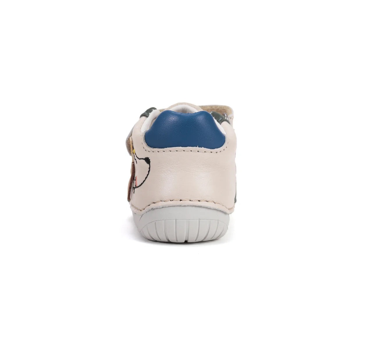 Pantofi barefoot din piele naturală - ''Puppy Walk''