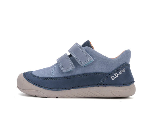 Pantofi barefoot din piele naturală - ''Ocean Elegancce"