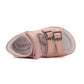Sandale Barefoot cu flori din piele naturală