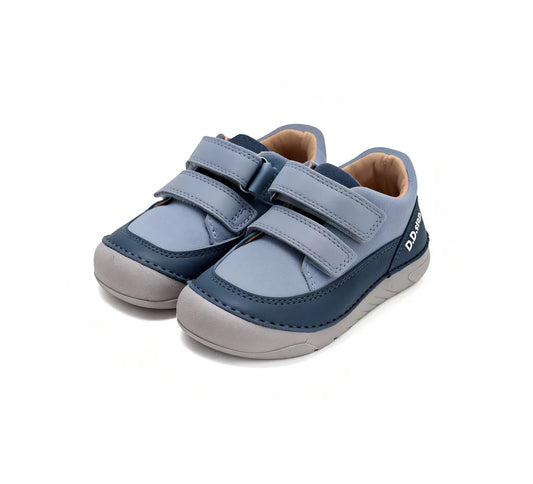 Pantofi barefoot din piele naturală - ''Ocean Elegancce"