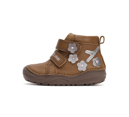 Ghete din piele naturală "Flori de Toamnă"