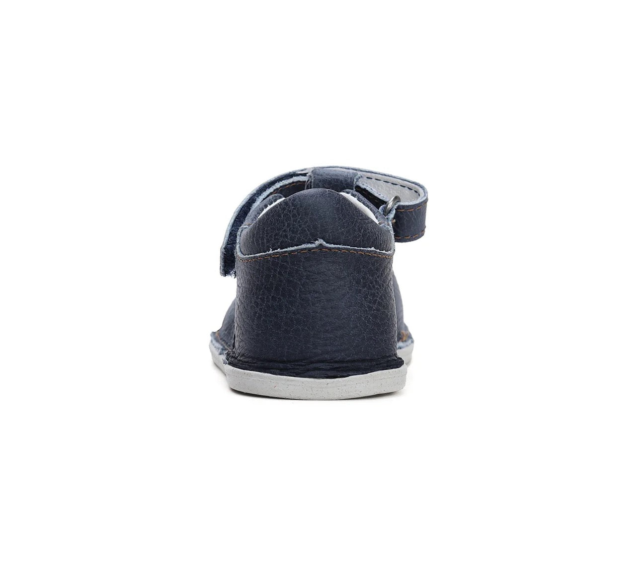 Pantofi Barefoot din Piele 100% Naturală  "Bleumarin Elegance"