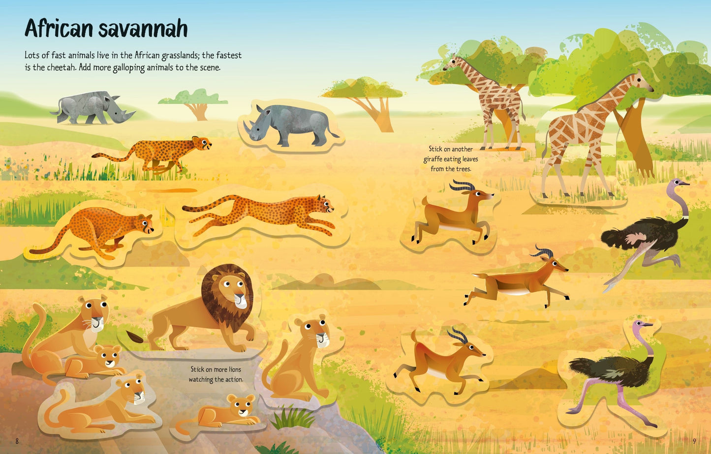 Descoperă Lumea Animalelor - Carte cu Autocolante