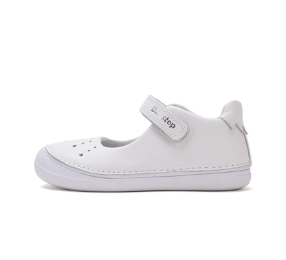 Pantofi Barefoot deschiși din piele naturală Snow White