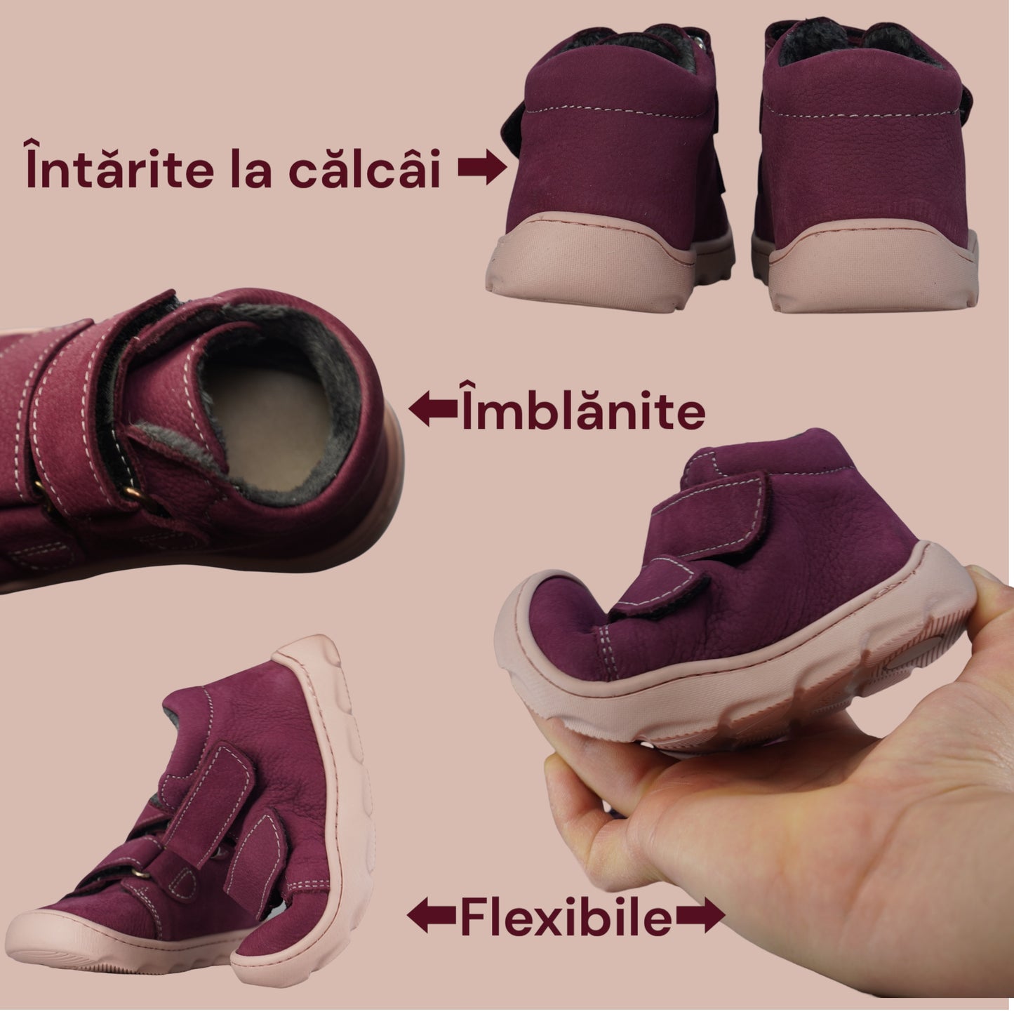 Ghete Bordeaux Step