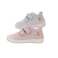 Pantofi Barefoot pentru fetițe Silver/Roz