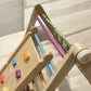 Pikler Montessori cu Frânghie și Tobogan Multifuncționalǎ
