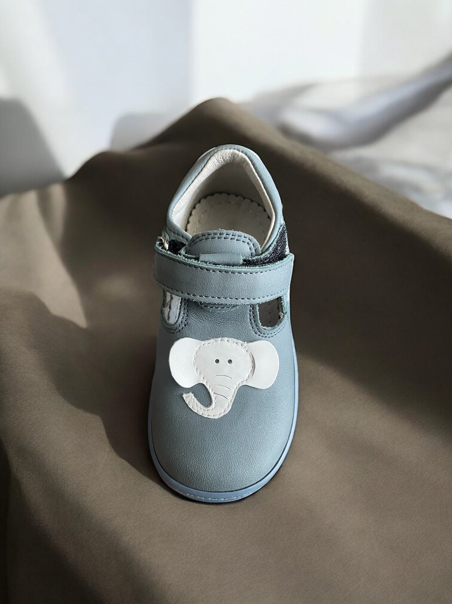 Pantofi copii din piele naturală – Elefant