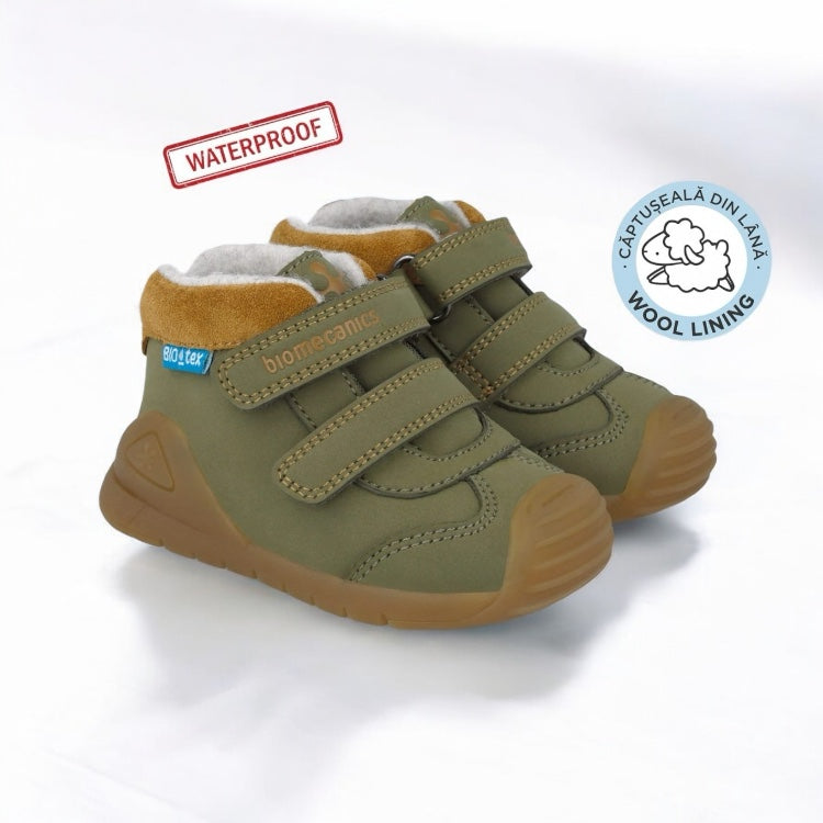 Ghete Copii Impermeabile Biomecanics cu Lână Naturală ,,Borreguillo"