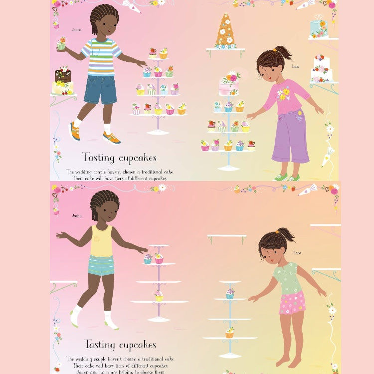 Little Sticker Dolly Dressing – Weddings