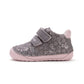 Pantofi barefoot  din piele naturală - Gold Atumn Flowers