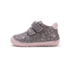 Pantofi Dd step barefoot  din piele naturală - Gold Atumn Flowers