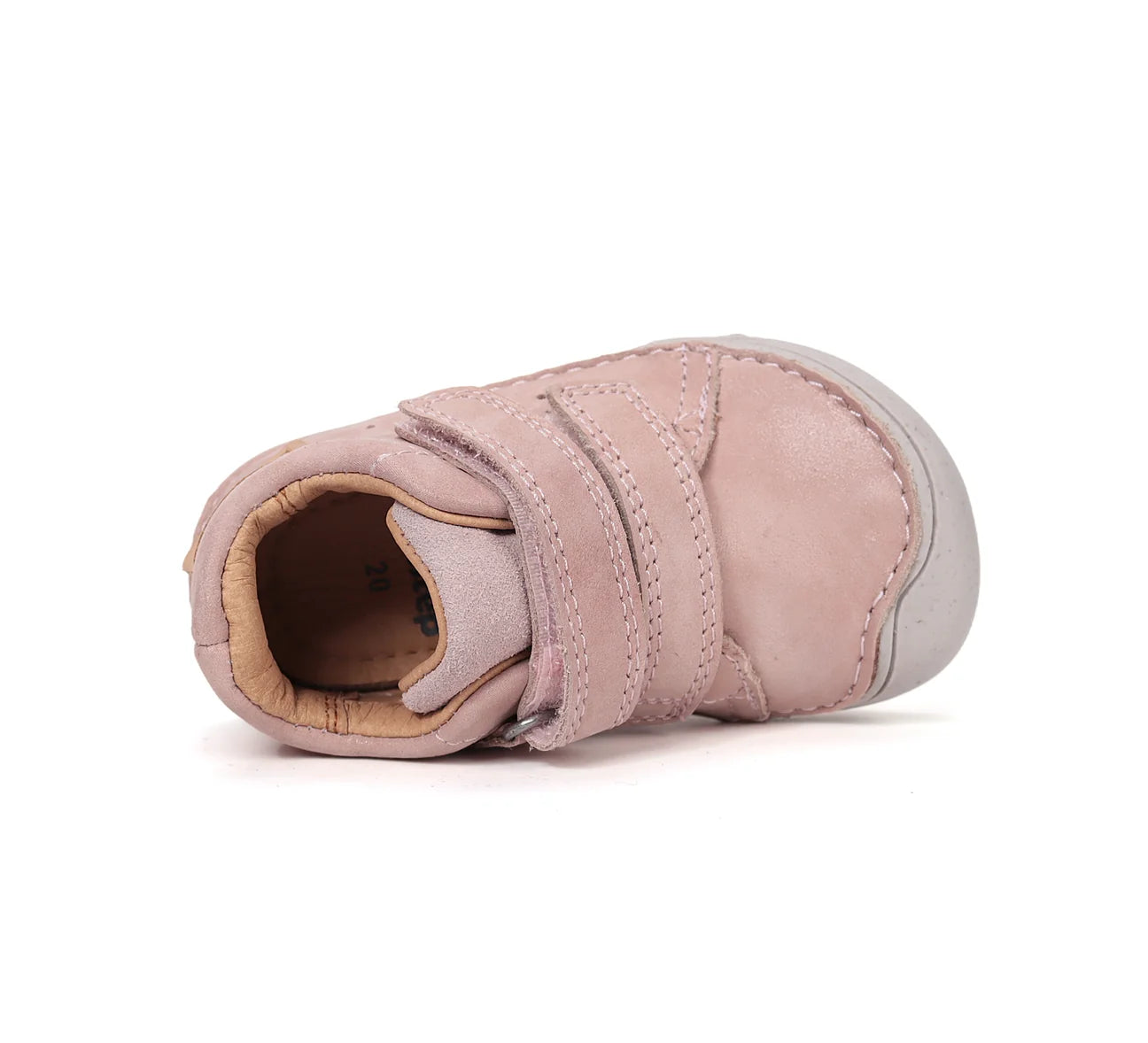 Pantofi barefoot pentru copii din piele naturală- Flexy Pink