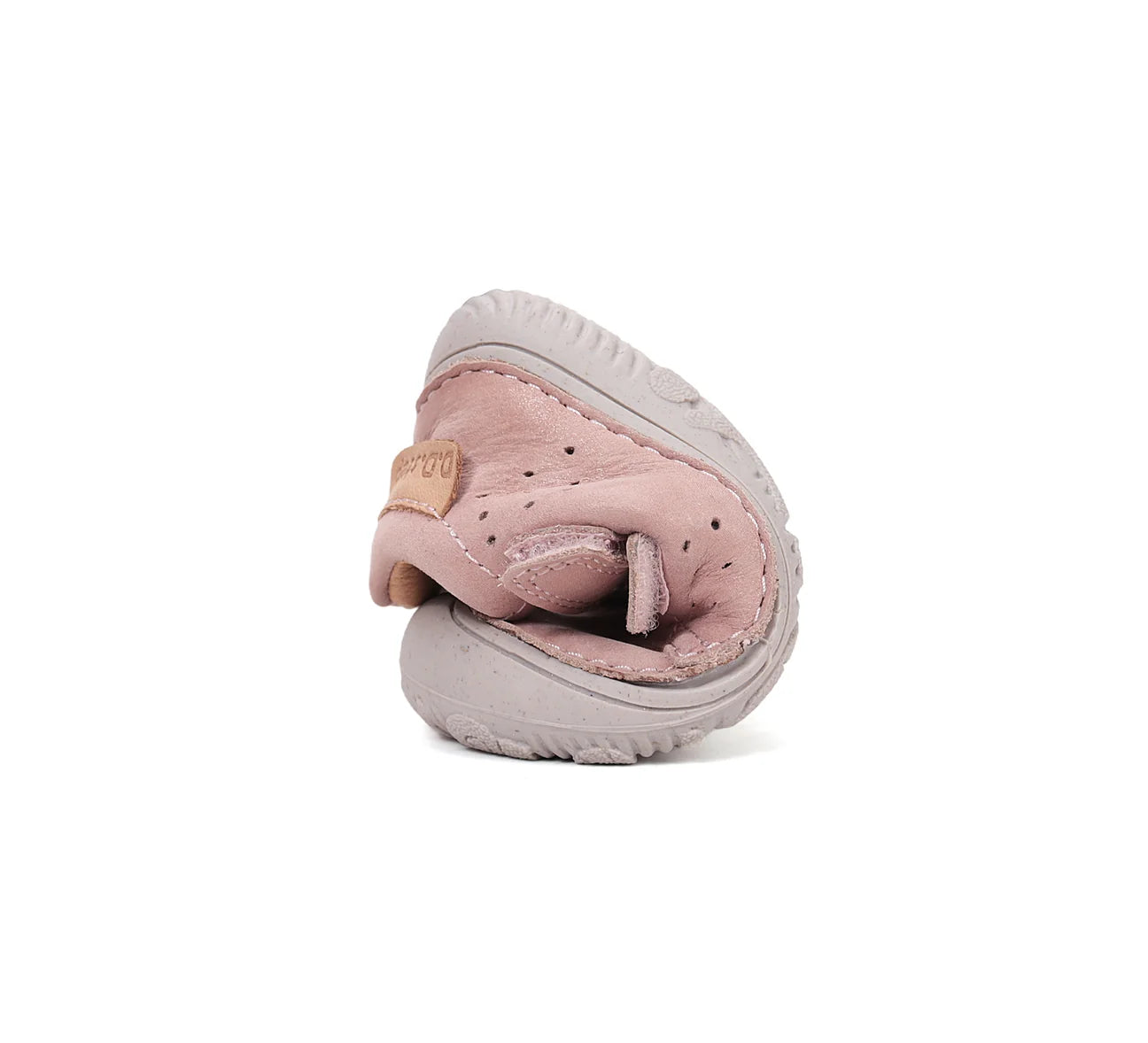 Pantofi barefoot pentru copii din piele naturală- Flexy Pink
