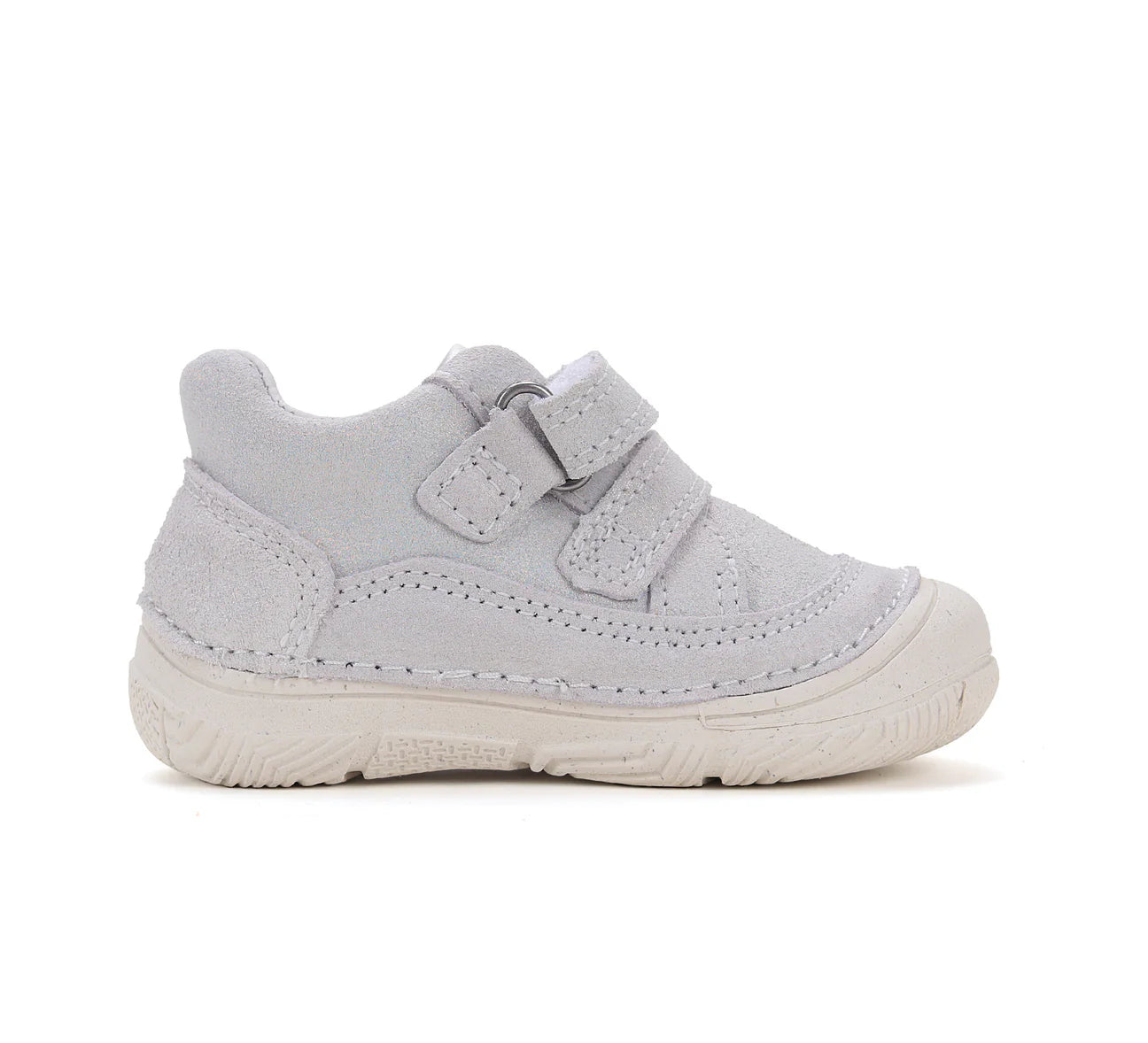 Pantofi Barefoot pentru fetițe Silver/Roz