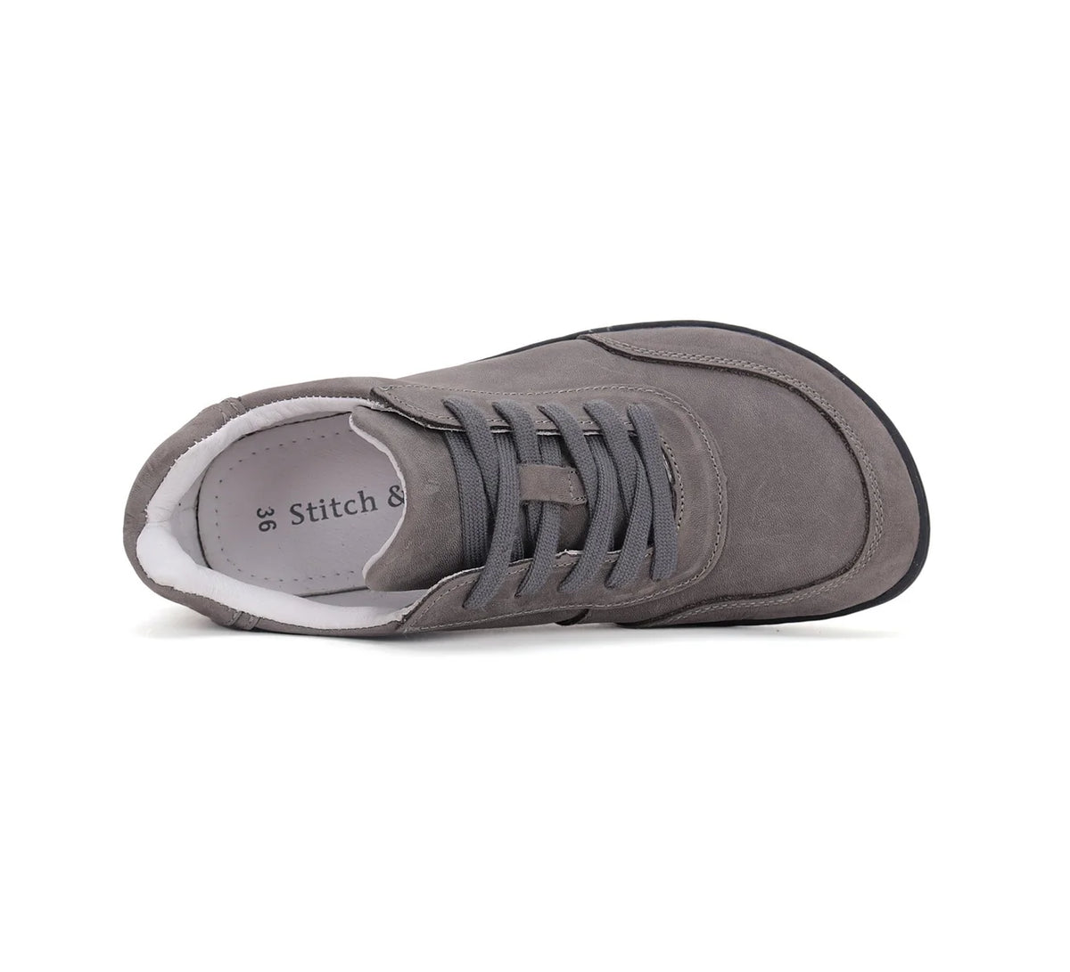 Pantofi Barefoot Stitch & Walk – piele naturală