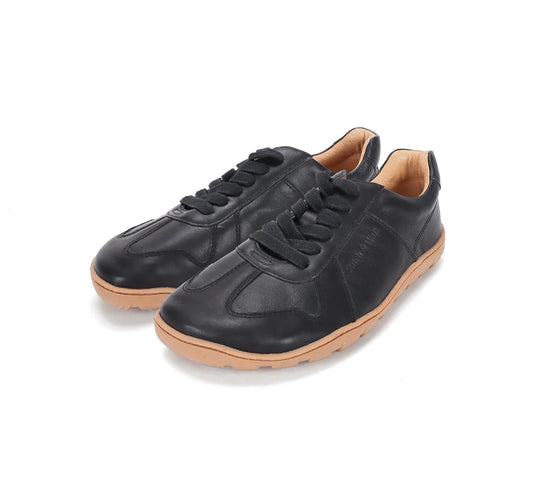 Sneakers Barefoot Stitch&Walk - “ConfDark” - pt. Adulți - 100% piele naturală